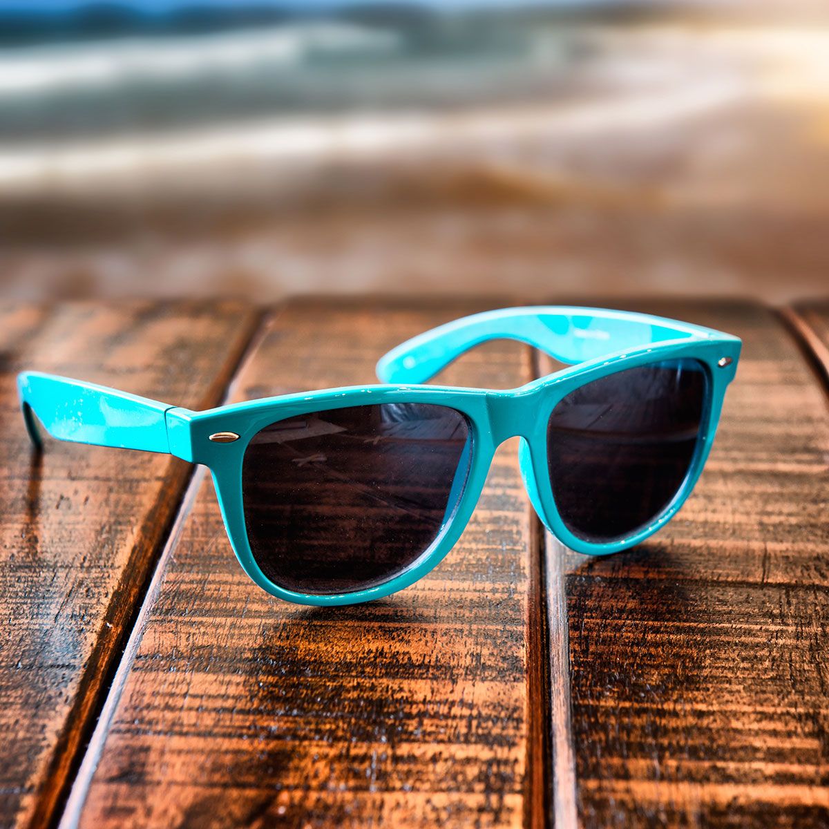 des lunettes de soleil