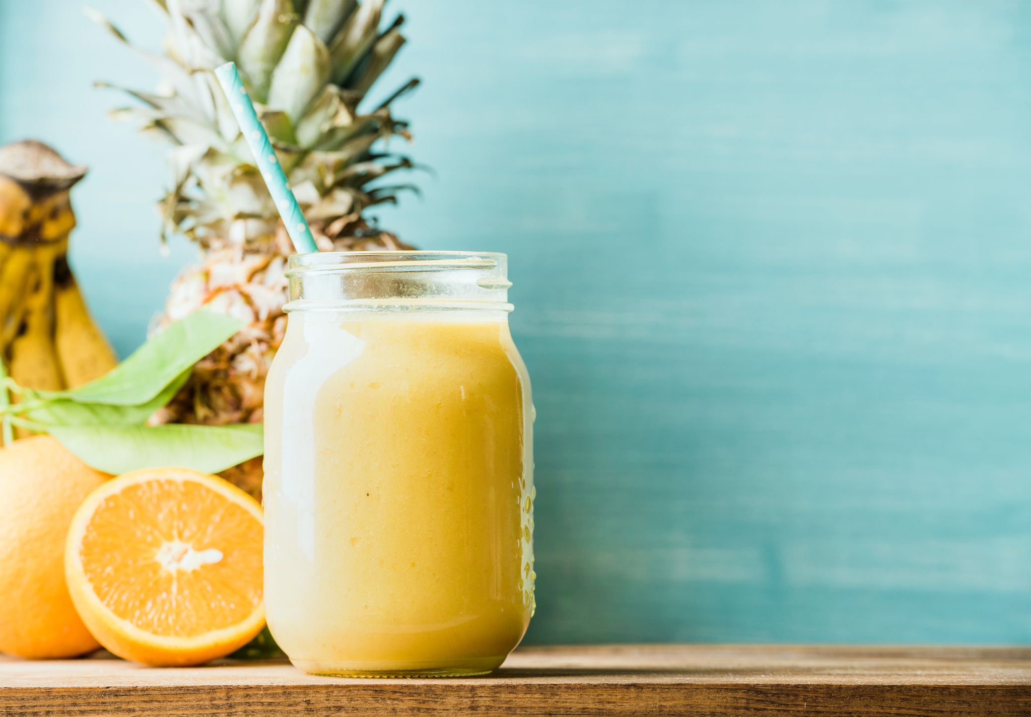 Jus d'orange et d'ananas
