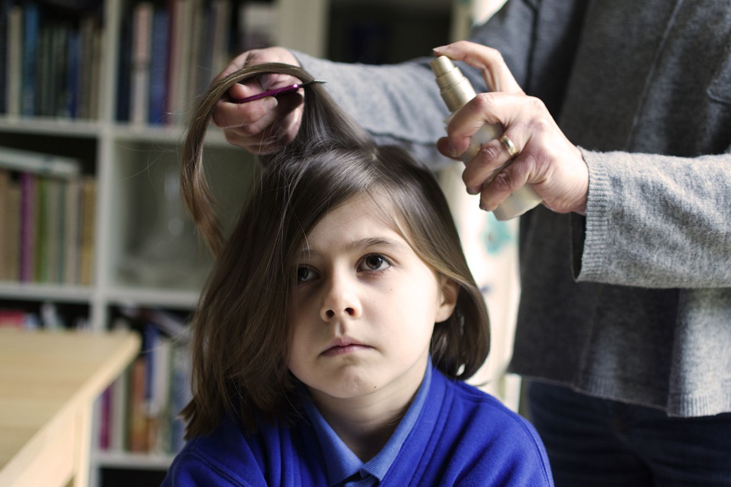 Poux dans les cheveux