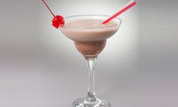 smoothie aux cerises et au cacao cru