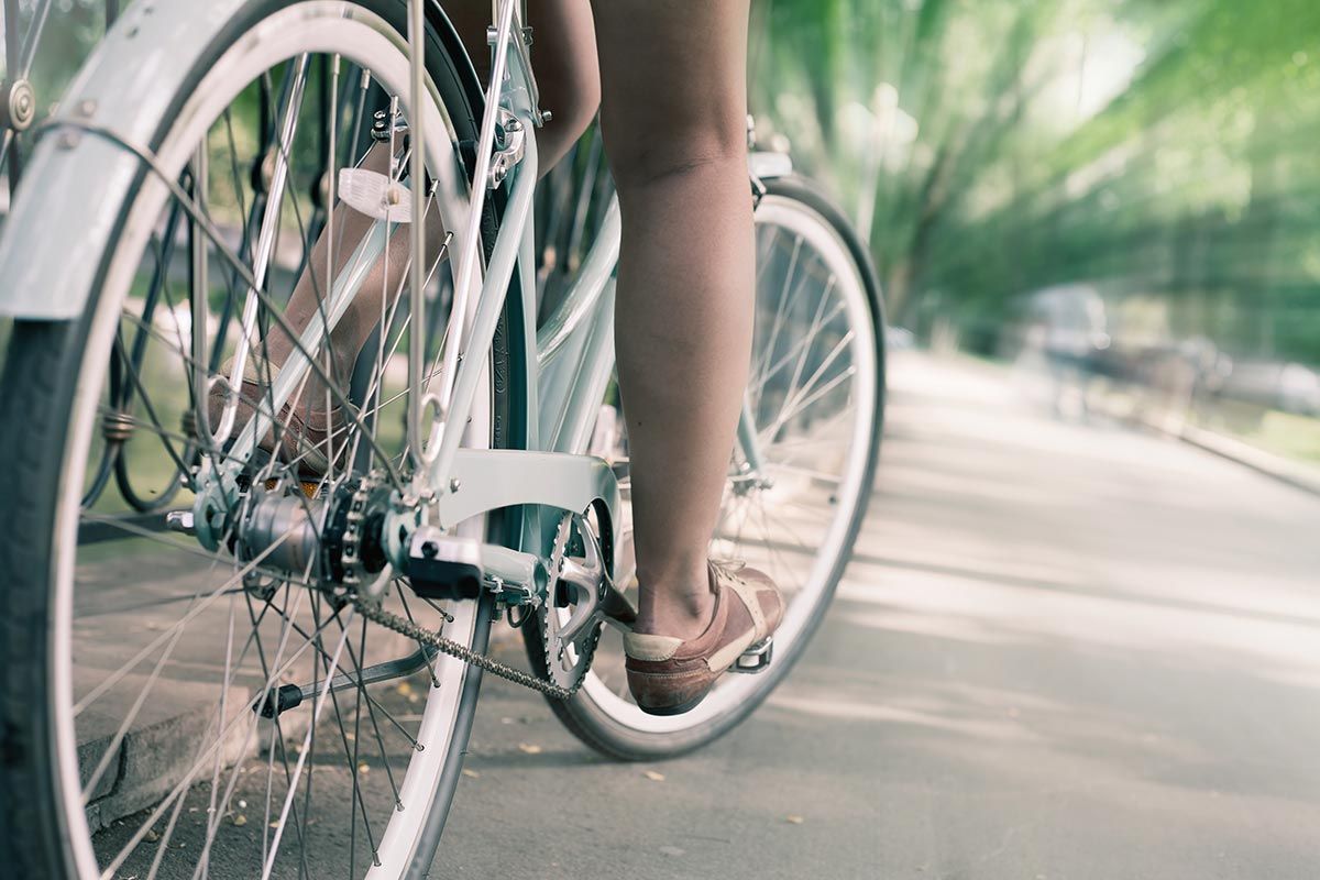 vélo d'exercice - articulations