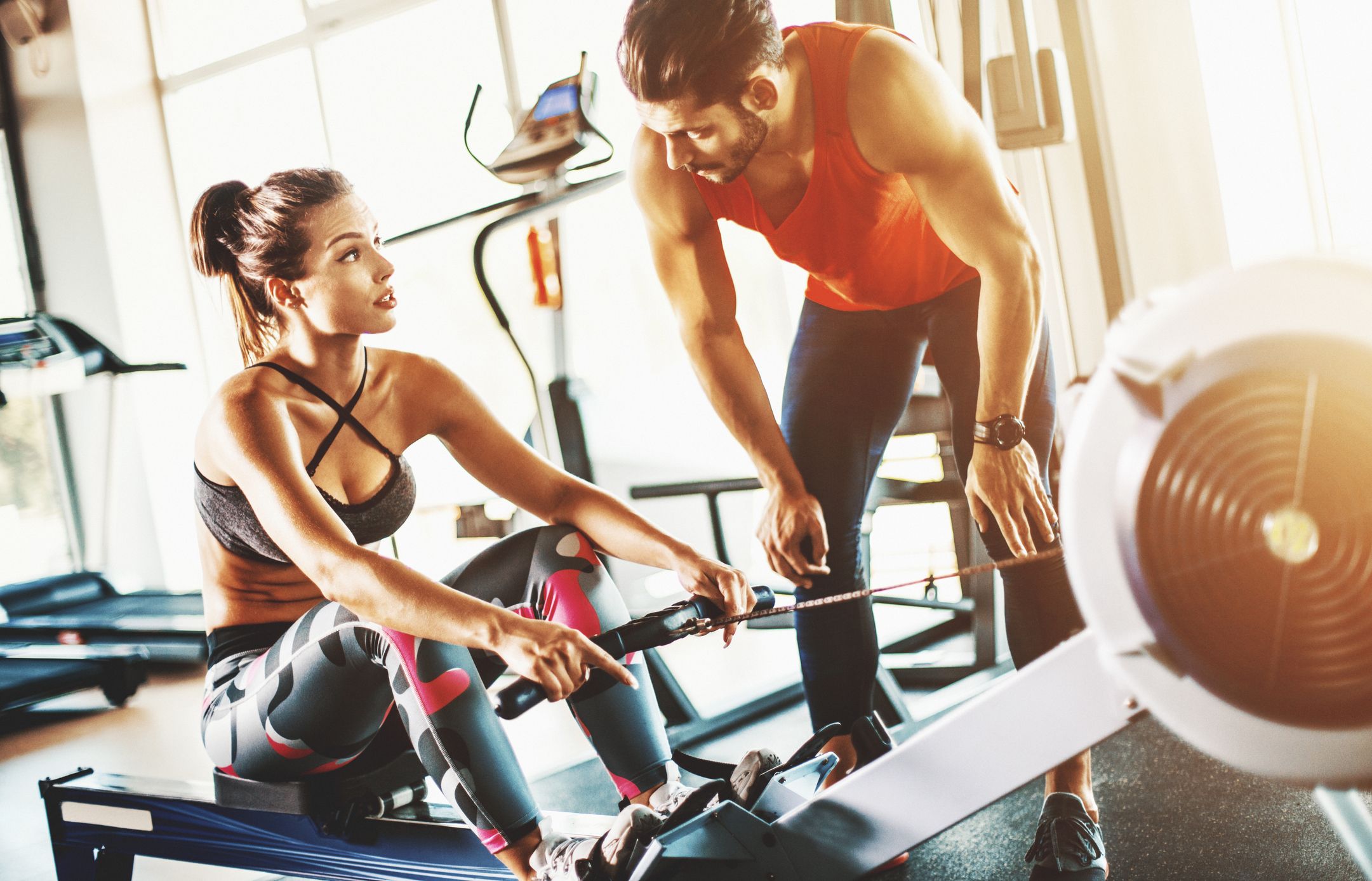 Aviron de gym