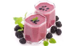 smoothie aux mûres
