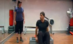 exercice d'étape - fesses