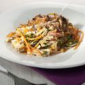 Recette de radis et tofu sautés.