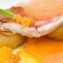 Recette de rouget croustillant à la citrouille et au cumin