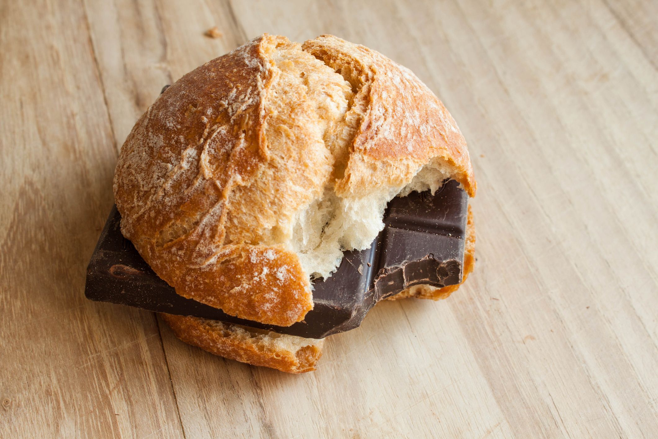 Sandwich au chocolat