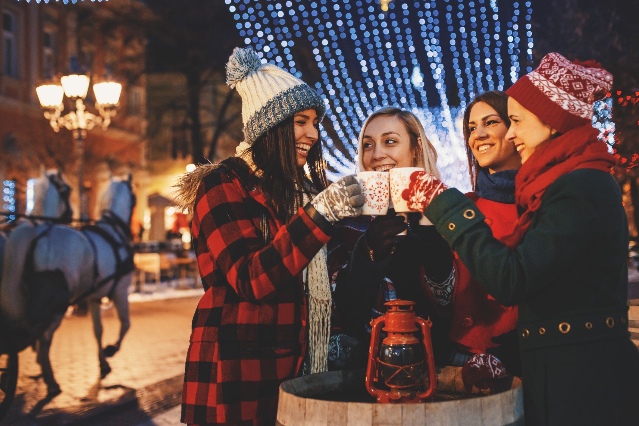 Amis à Noël