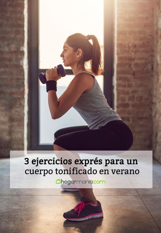 3 exercices express pour un corps tonique en été.