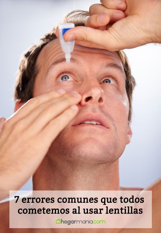 7 erreurs courantes que nous faisons tous en portant des lentilles de contact
