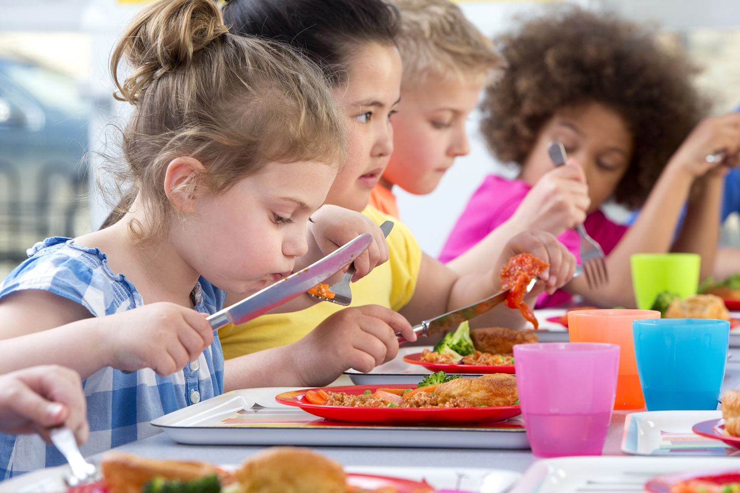 Manger à l'école