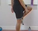 exercices pour les jambes avec step1