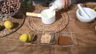 Noisettes, énergie et solution pour les crampes musculaires - Lait