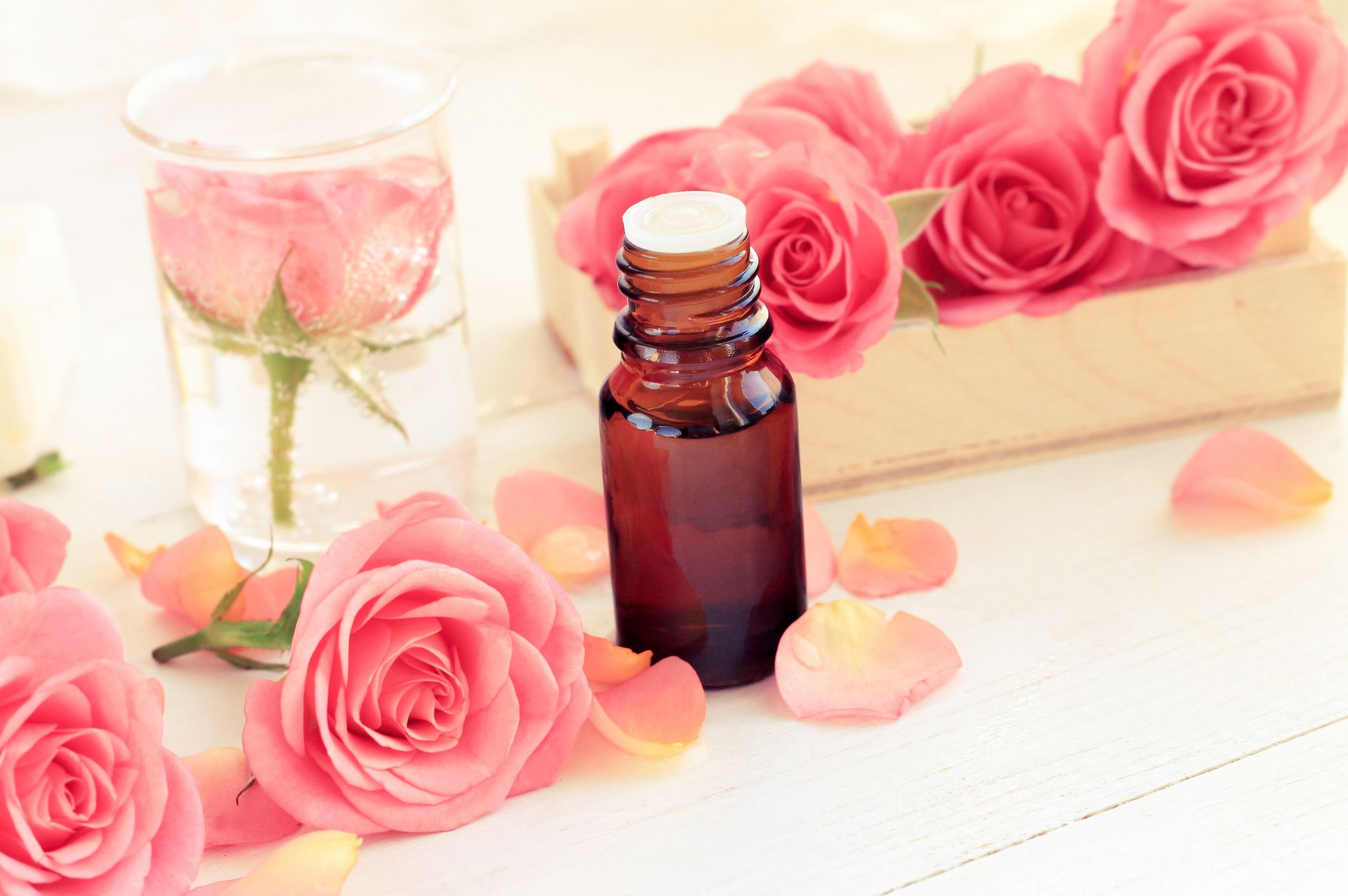 huile de rose